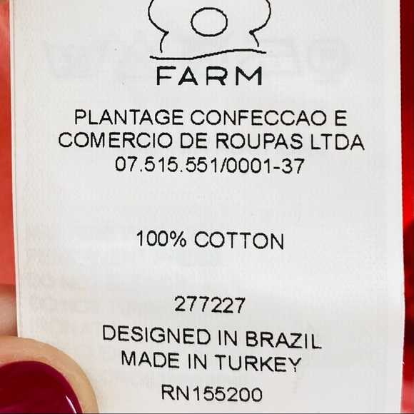 NWT Anthropologie Farm Rio Pink & Red Colorblock Wrap Blouse Top Size Medium - Picture 10 of 12